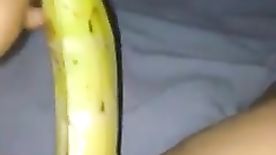 Mulata Tarada Fez Buceta De Fruteira e Meteu Bananada