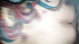 Loira Puta Tatuada Gravada Fazendo Sexo Com Malandro da Comunidade