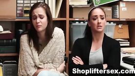 Mom & Daughter Caught & Fucked For  |shopliftersex.com