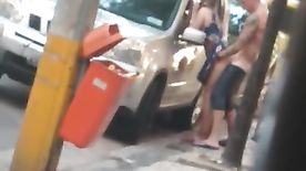 Flagra Na Rua Onde Casal Transa Gostoso No Centro Da Cidade Onde Moram