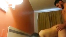 Caiu na net fazendo sexo com a esposa safada no motel