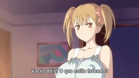 Hentai porno legendado com mãe e filha fazendo sexo