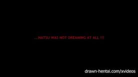 Fairy Tail XXX parody - Erza gives a dream blowjob