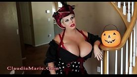 Claudia Marie Interracial Anal Halloween