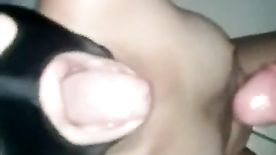 Fraga de sexo amador Vadia toda mascarada pagando boquete levando gozada na boquinha