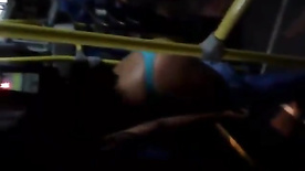 Passageira tirou roupa no onibus querendo motorista e cobrador