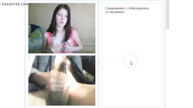 Cum and teen russian shows her natural tits