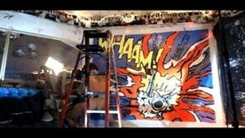 Brent Ray Fraser Penis Paints Roy Lichtenstein's Whaam!