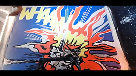 Brent Ray Fraser Penis Paints Roy Lichtenstein's Whaam!