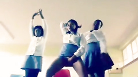 school girls dancing nude