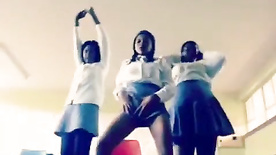 school girls dancing nude
