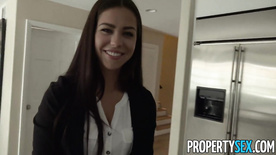 PropertySex - Young attractive real estate agent fucking