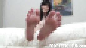 Let me show off my sexy feet for you