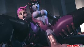 Sexy ass Widowmaker sex compilatition