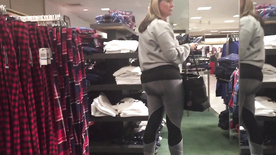 White Milf Ass in Leggins