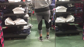 White Milf Ass in Leggins