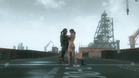 Quiet Dances Naked With Big Boss MGSV