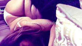 Love.Randalin rubbing her pussy in bed