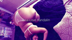 Love.Randalin rubbing her pussy in bed