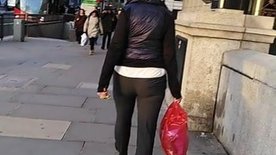 London banker big ass VPL (Candid shooter)