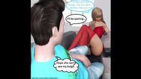 3D Comic: Step Mom Cheats, Seduces & Fucks Step Son