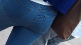 Indian Jeans Ass,, Beauty