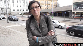 Czech MILF Secretary Picked up and Fucked
