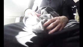.fazendo sexo oral no avião