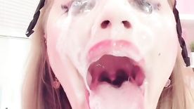 Chaturbate model Pamela Shiny consolo mouth fucked hard