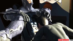 Big dick Batman fucks hot ass Catwoman