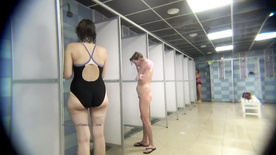 Public shower rooms hidden cam