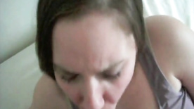 Ex wife fuck and  swallow cusinm