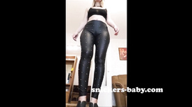 Big ass teen big boobs beautiful porn Black leggings jeans