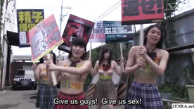 Schoolgirls take charge in the future of Japan Subtitles