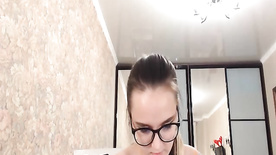 Petite Blonde Frisky In Webcam