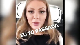 Luisa sonza oferecendo pra alguém comer ela