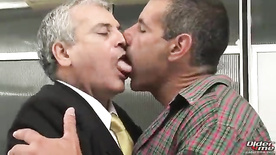 gay daddies boss kiss fucking