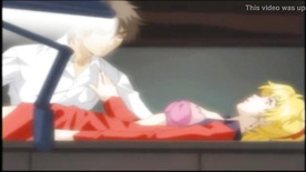 Secretaria safada e seu patrão metendo o caralho na buceta rosadinha anime hentai