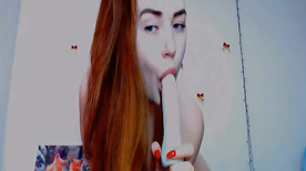 Redhead Babe Webcam Show On Naughty Mood