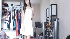 Petite Asian Babe On Her Gorgeous Webcam Performance