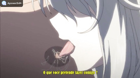 Hentai monster lobinha safada cavalgando com cuzinho no pau do macho