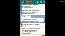 Esposa traindo o macho safado que vai sendo cifrado há anos