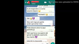 Esposa traindo o macho safado que vai sendo cifrado há anos