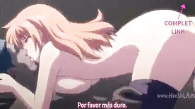 Desenho de sexo com a novinha gozando no pênis