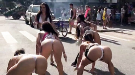 Grupo de amigas gostosas causando no carnaval 2023