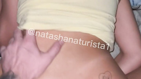 Natasha Naturista tomando até o talo no sexo anal com um pauzudo