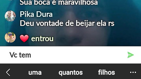 Caiu no zap mais uma gostosa vendo o cara gozar em sua Live no meetme!