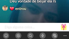 Caiu no zap mais uma gostosa vendo o cara gozar em sua Live no meetme!