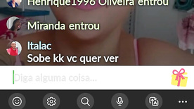 Loirão caiu na net tomando leite na sua Live