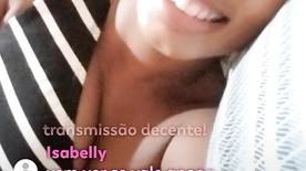 Caiu na net Isabelly moreninha vendo safado tirar leite na Live!